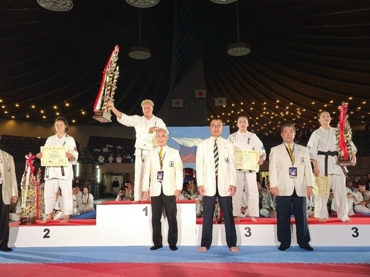 Тюменская спортсменка завоевала золото чемпионата мира по киокусинкай