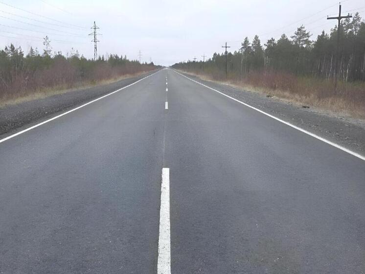 В Сургутском районе завершён первый этап ремонта дороги к Когалымскому месторождению