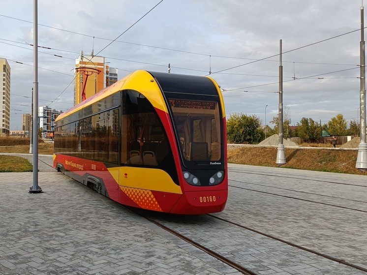 Первый междугородний беспилотный трамвай проходит тестирование на Урале