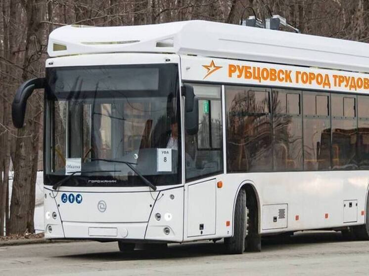 Троллейбусы из новой закупленной партии доставили в Рубцовск под конец ноября