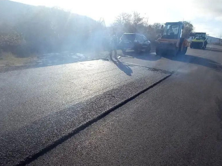 В Крыму завершается ремонт участка трассы Симферополь – Ялта