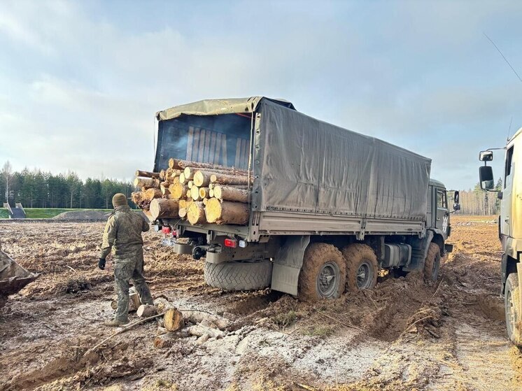 Очередная партия леса из Малоярославецкого округа отправлена на фронт