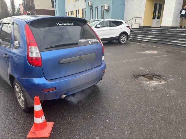 В Курске «Лада Калина» наехала на 24-летню мать с 4-летним ребенком