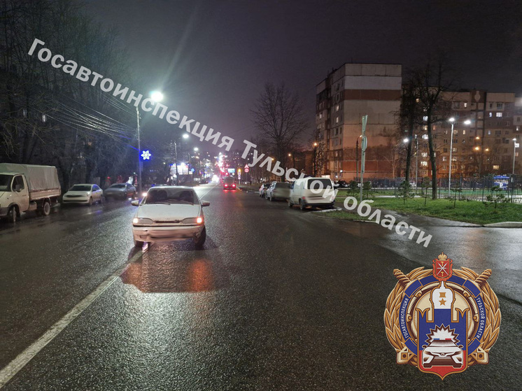 В Туле пешеход-нарушитель получил травмы после наезда «Лады» на Кутузова