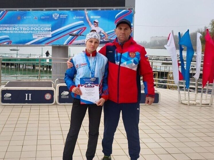 Псковичка Ксения Игнатьева вошла в состав сборной России по гребле на байдарках и каноэ среди юниоров