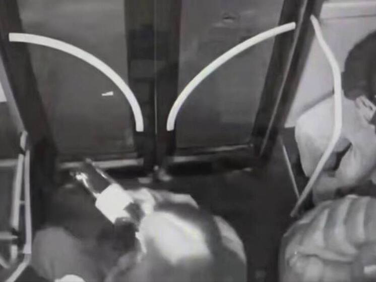 Буйный пьяный подросток разбил стекло автобуса на Богатырском проспекте