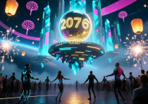 Представьте, что вместо привычного снега за окном — переливается всеми цветами радуги цифровой иней, а Дед Мороз присылает голограмму-приветствие, синхронизированную именно с вашим настроением