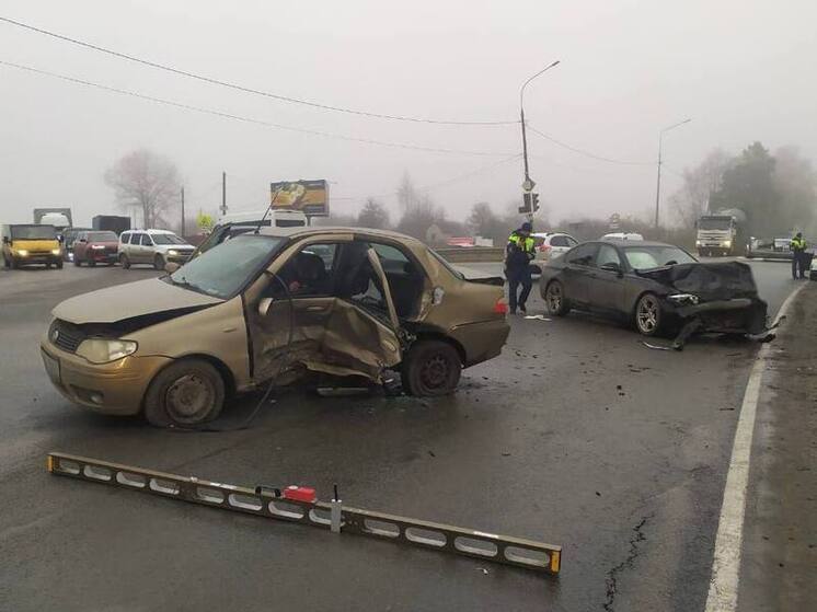 В ДТП в Брянском районе пострадала пассажирка иномарки