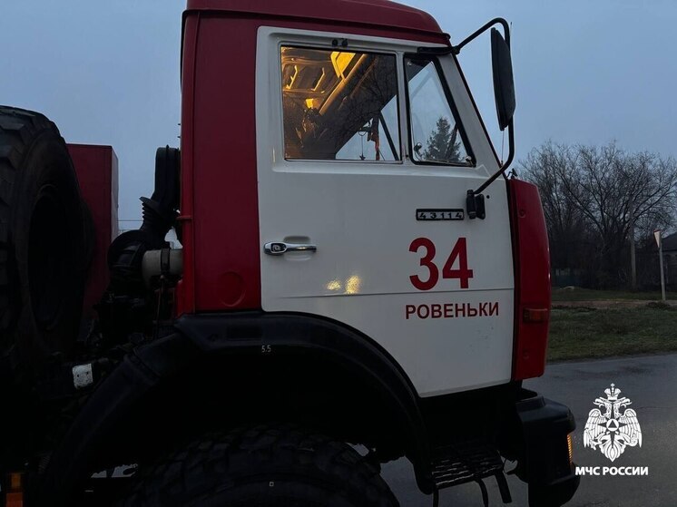 Три человека тушили баню в Ровеньках Белгородской области