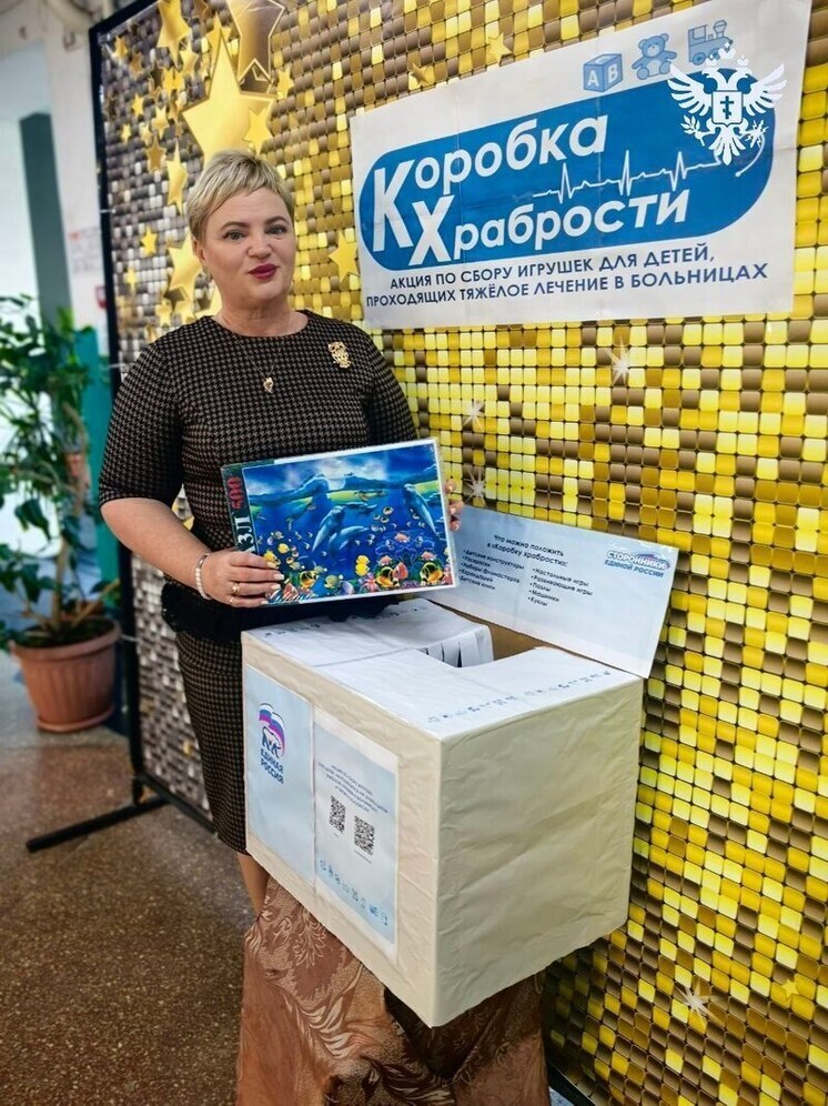 Пять округов Херсонской области присоединились к акции «Коробка храбрости»