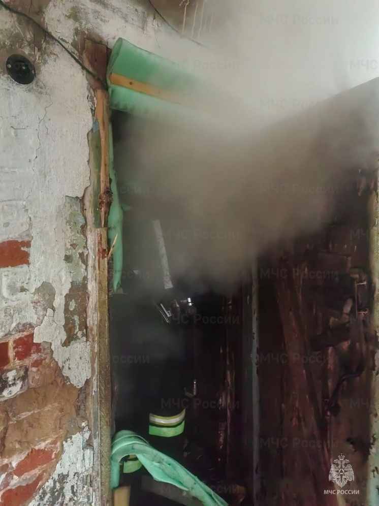 Мужчина сгорел в своём доме под калужским Кировом