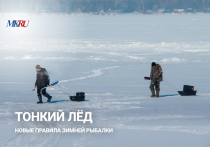 В воскресенье, 30 ноября, в 13:00 мы выяснили, как по цвету и звуку определить прочность льда и что делать, если под ногами уже появились трещины. 