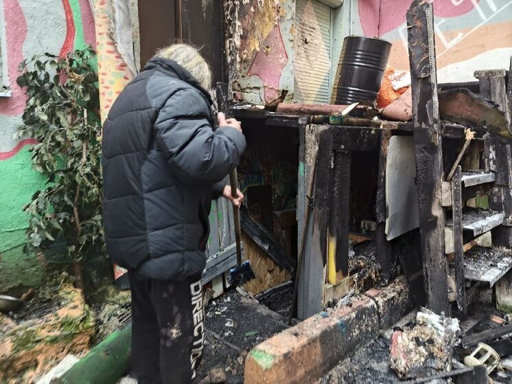 Поджигателя дома художника Нельсона взяли под стражу до 26 января в Петербурге