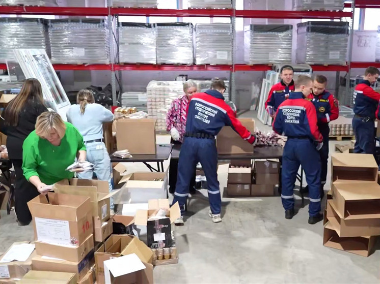 В Великом Новгороде собрали подарки для бойцов на СВО