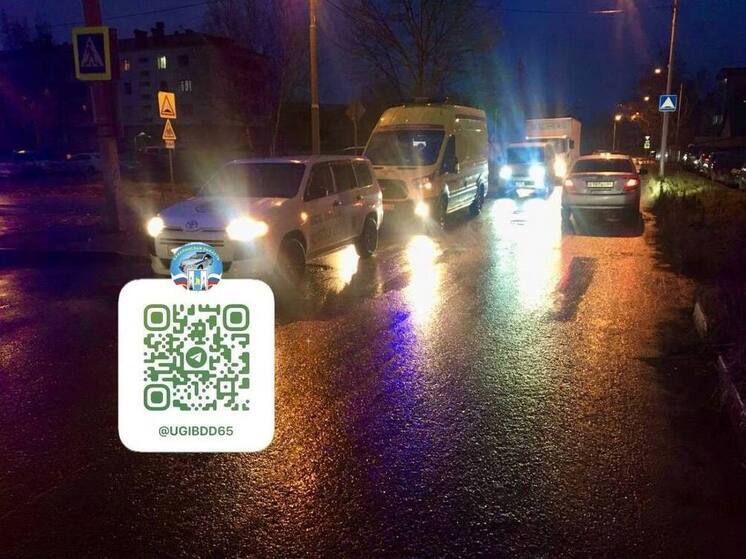 В Южно-Сахалинске «Тойота Пробокс» сбила пенсионерку на пешеходном переходе