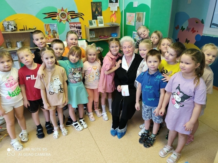 Коряжемские дети войны в гостях у дошкольников