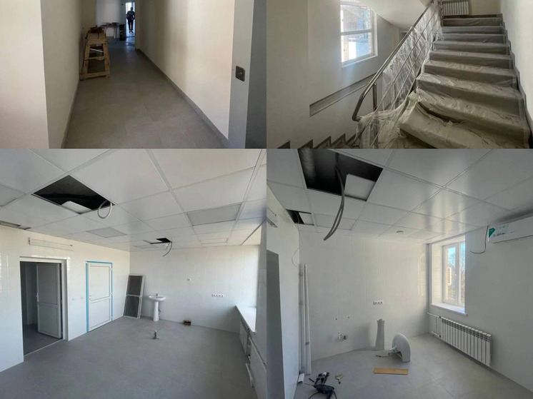 Сальдо: реконструкция Генической ЦРБ подходит к завершению