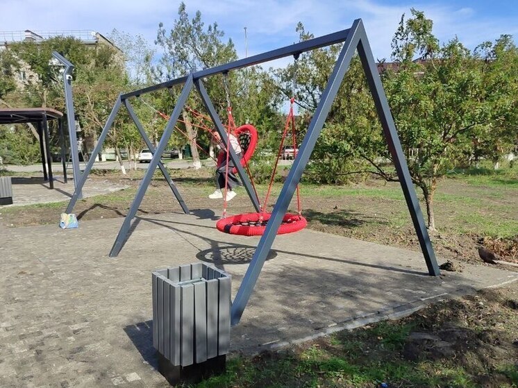 В районном центре Ставрополья за счет муниципального бюджета благоустроили парковую зону