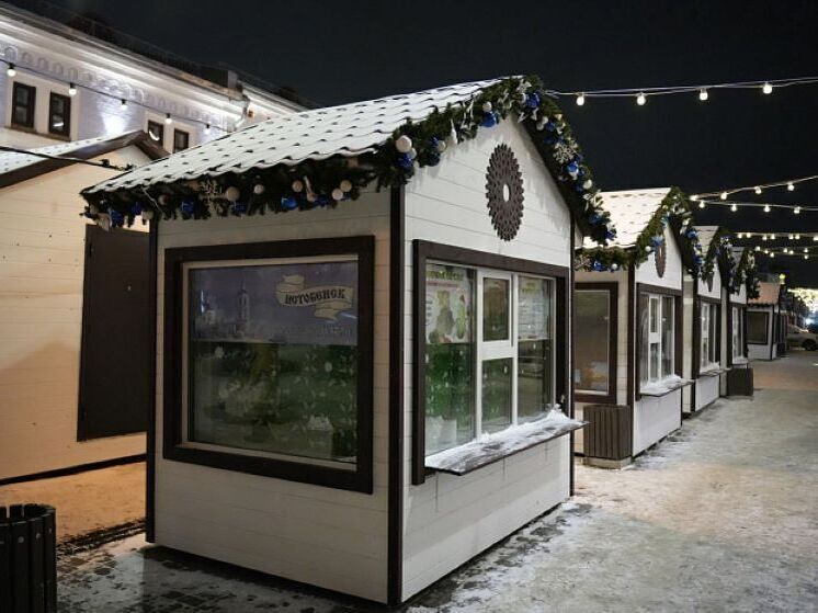 Кировская область готовится к открытию новогодней ярмарки на Спасской