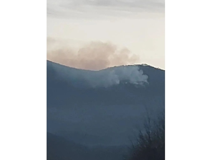 В Туапсинском районе разгорелся лесной пожар