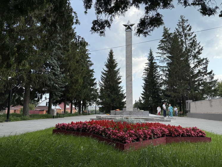 В Тейкове реконструировали монумент Славы