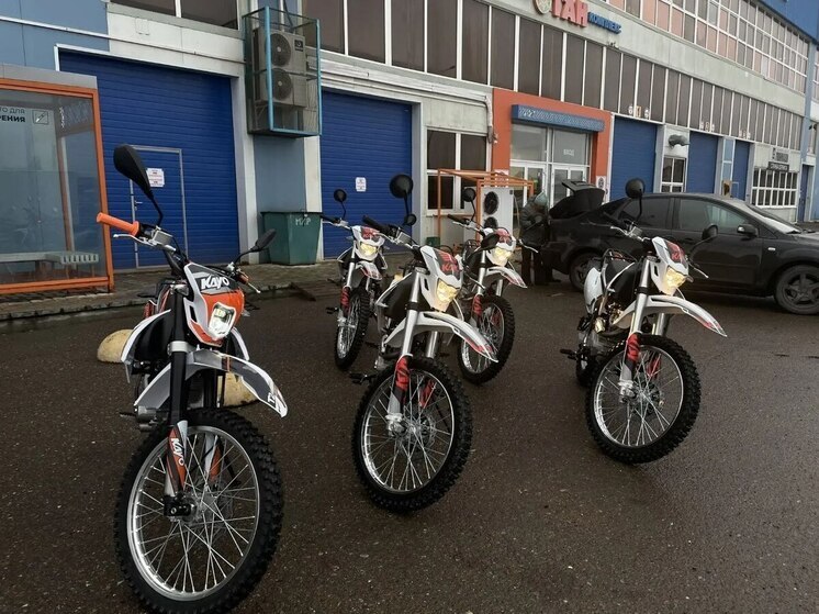 На фронт отправят пять мотоциклов из Башкирии