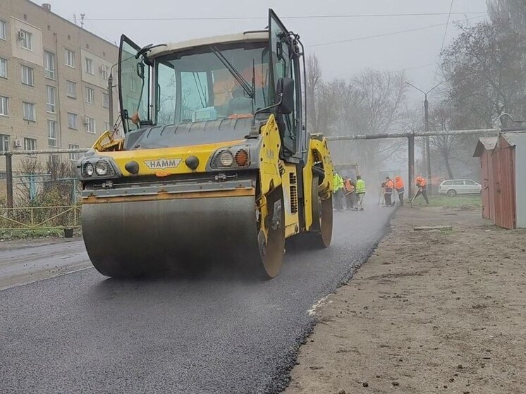 В Мелитополе продолжается плановый ремонт дорог