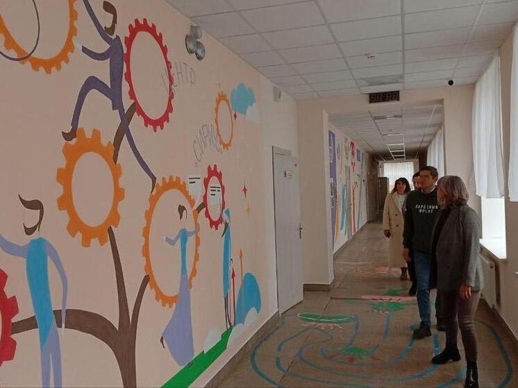 В Каланчакском округе школу украсили при поддержке ОНФ Мордовии