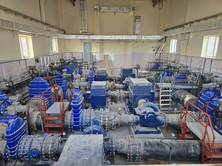 Готовность нового водовода в Евпатории составляет 82%