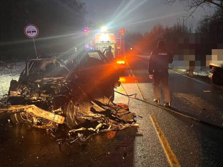 На автодороге «Советск — Гусев» водитель выехал на встречку и погиб