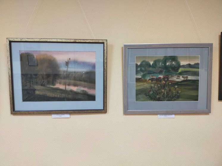 В Духовщинском музее продолжает работу выставка Заслуженного художника России Владимира Лавренова