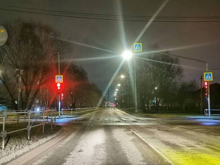 Одним аварийным перекрестком меньше: в Серпухове новый светофор