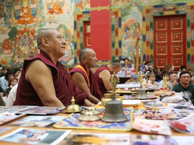 В Калмыкии стартовали ритуалы продления жизни «Нас утдуллһн»