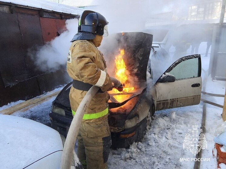 25 кур погибли на пожаре в Белом Яре в минувшие сутки