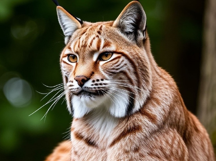 Рысь прогулялась по центру Благовещенска