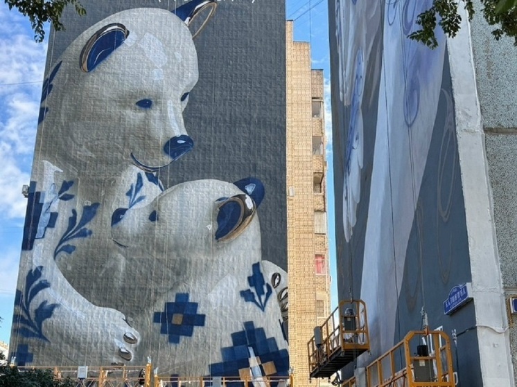 Благовещенск активно прирастает муралами