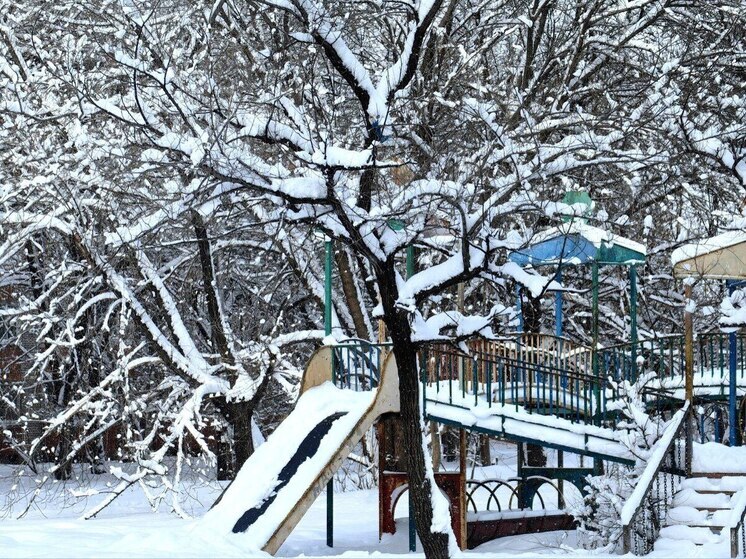 Северные районы Хабаровского края предупреждают о сильном снегопаде