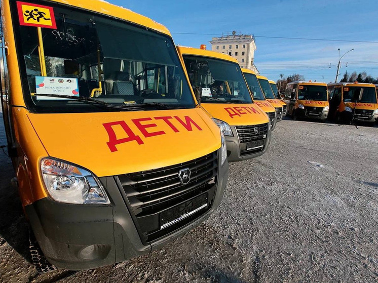 В алтайском поселке школьные автобусы подвозили только отдельные категории детей