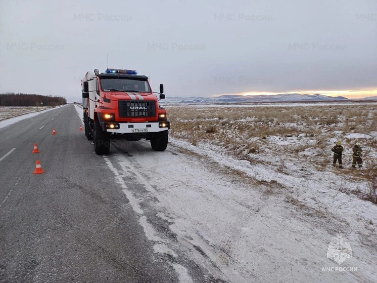 На загородных трассах Красноярского края открыты более 90 стационарных пунктов обогрева