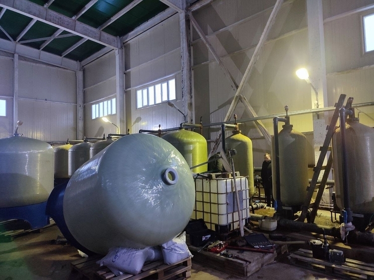 В Малой Товре активно ведутся работы по модернизации водоочистной станции