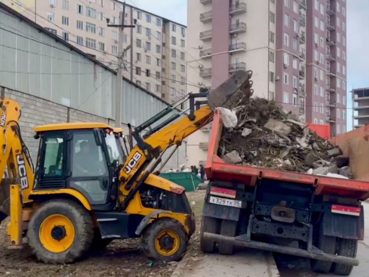 В Махачкале прошел общегородской субботник