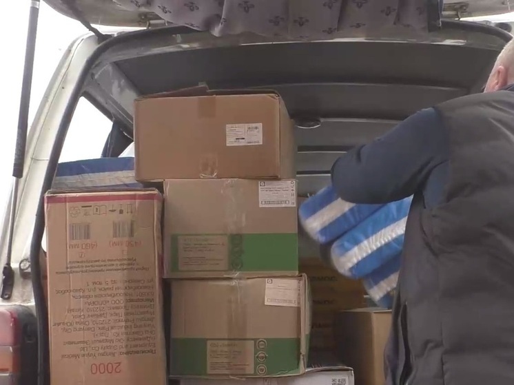 В ДНР ИНВХ им. Гусака получил гуманитарную помощь от благотворителей