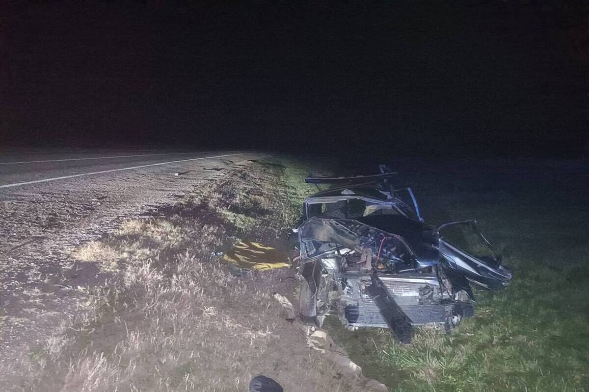 В российском регионе водитель погиб, разогнавшись на дороге