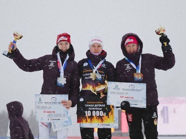Ленинградская лыжница взяла «серебро» на гонке Кубка России
