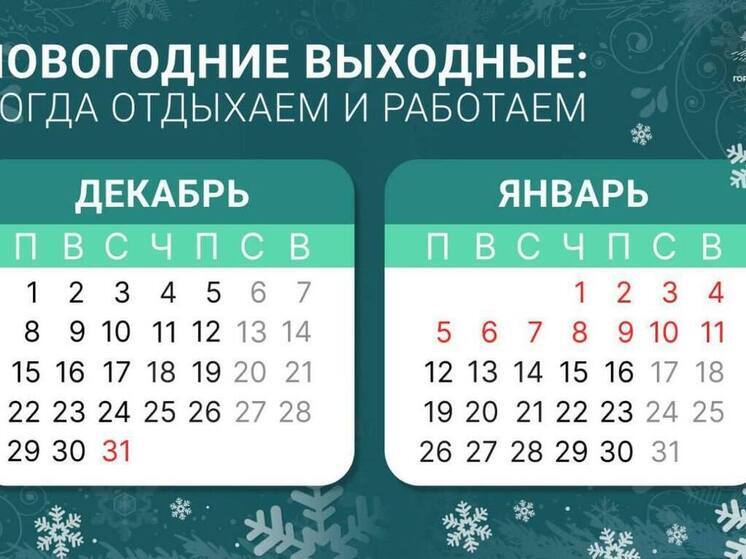 В Башкирии новогодние каникулы продлятся 12 дней