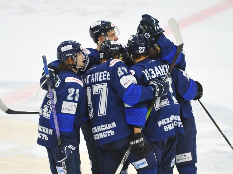 ХК «Рязань-ВДВ» уступил «Югре» в домашнем матче чемпионата ВХЛ