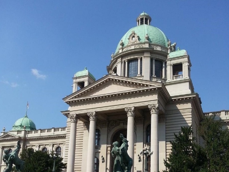 Вучич: нож у парламента применил протестующий против властей