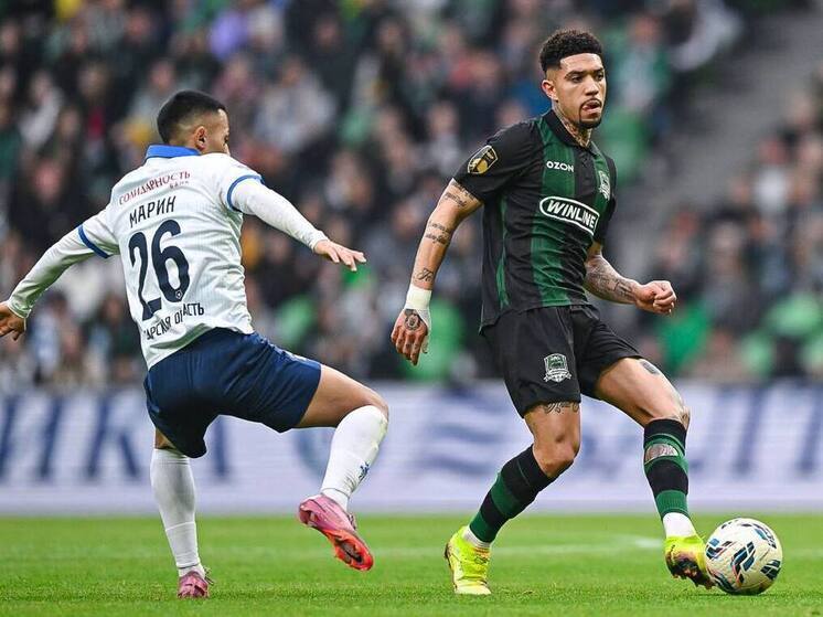 ФК «Краснодар» обыграл «Крылья Советов» с разгромным счётом