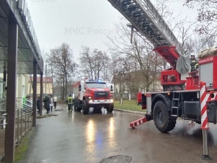 В Тульской области "загорелся" физиокабинет детской больницы