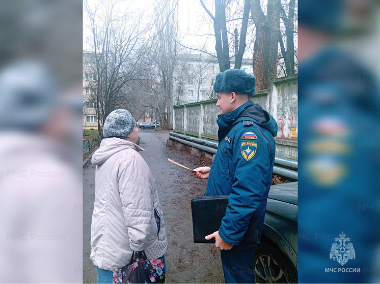 В Воронеже прошла профилактика пожаров в Коминтерновском районе